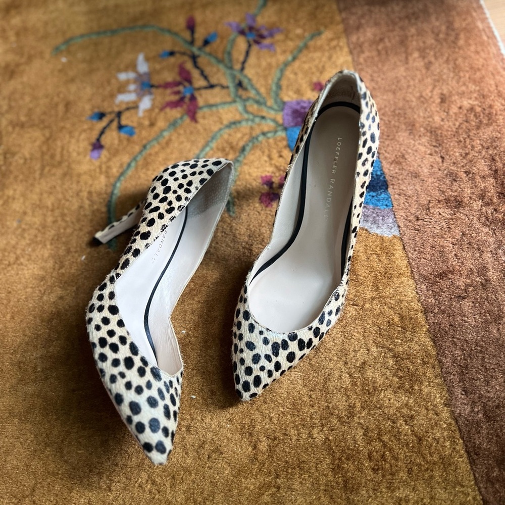 Loeffler Randall Pony Hair Pumps